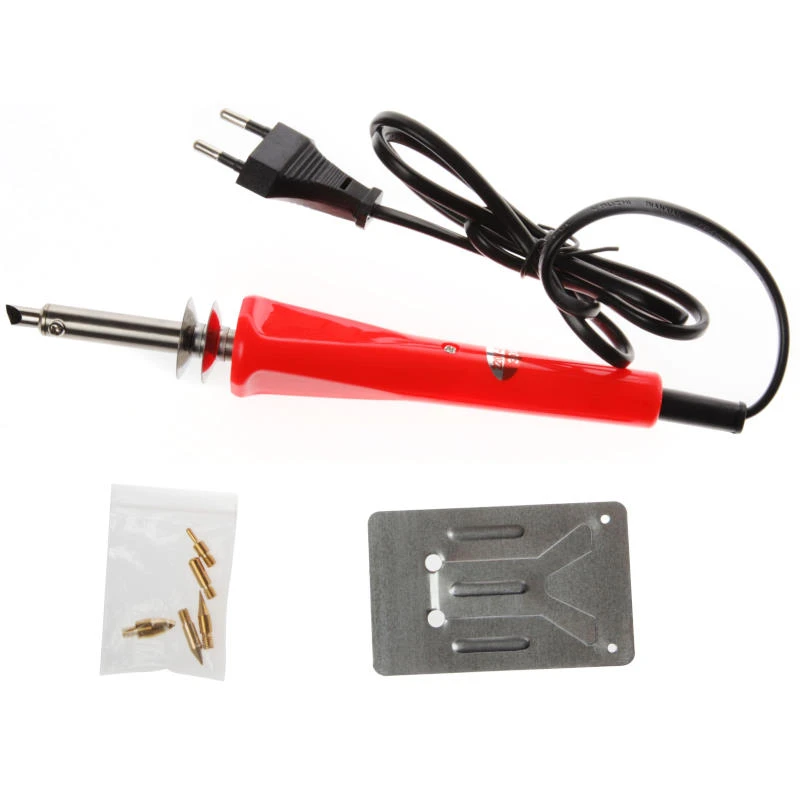 Электроприбор для выжигания, 6 сменных насадок, блистер