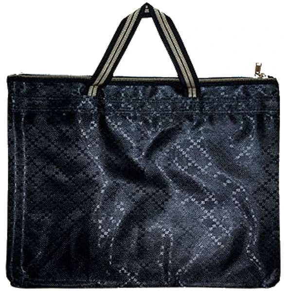 Сумка для документов, карман, молния, ручки, полиэстер, 360*300*8 мм.