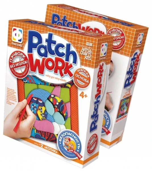 Пэчворк. Панно из ткани. Для детей от 4-х лет. - "Эльф-Маркет"