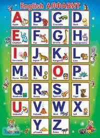 English: Алфавит. - ф.А3. - М.: Праздник, 2005. - Односторонний плакат