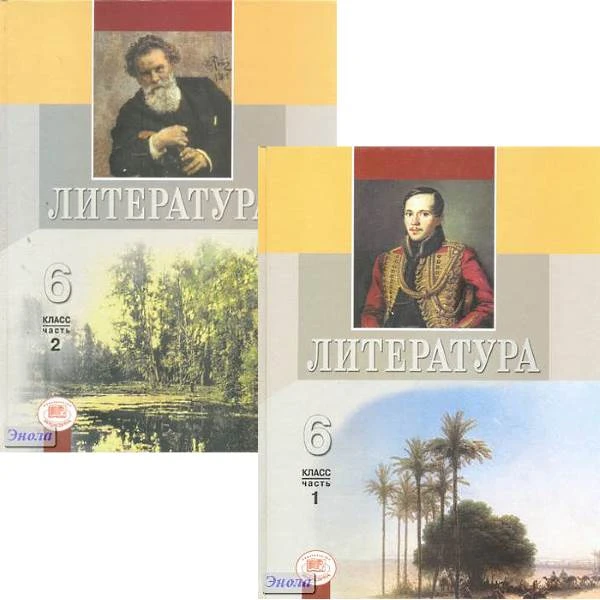 Снежневская М.А, Хренова О.М. Литература. 6 кл. Учебник. Комплект в 2-х частях / Ред. Г.И. Беленького. - М.: Мнемозина, 2012. - 256 с. + 271 с. - тверд. обл.