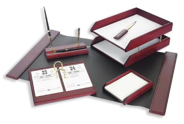 Настольный деревянный набор M6C-7A, 6 предметов, красное дерево, "Good Sunrise"