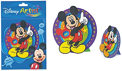 Микки. Сделай вращающийся календарь: Набор для творчества. - (Disney). - "Академия Групп"