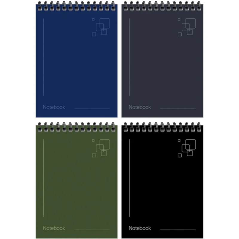 Блокнот 80 л, ф.А6 (105*145 мм), клетка, гребень сверху, твердая обложка, "ArtSpace"