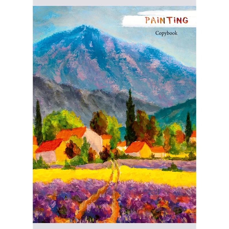 Тетрадь "ReMiX" 48 л. ф.А4 (204*273 мм), клетка, белизна 65%, скоба, обложка - цветной мелованный картон, "Проф-Пресс"