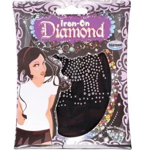 Набор стразов для одежды 15*11 см, клеевая основа, Центрум