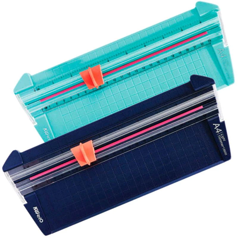 Ручной настольный дисковый резак для бумаги ф.А5, до 230 мм, до 9 л.*70 г, ручной прижим, "KW-trio"