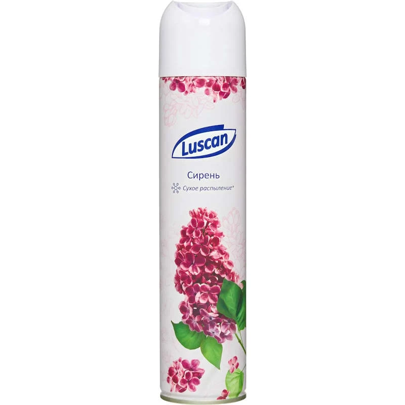 Освежитель воздуха, сухое распыление, аэрозоль 330 мл, "Luscan"