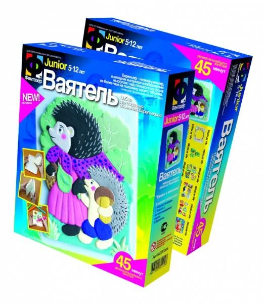 Ваятель: Набор для создания объемных барельефов из гипса: для детей от 5 лет. - "Эльф Маркет".