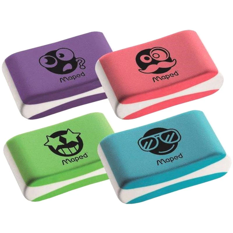 Ластик "Essentials Soft" прямоугольный, каучук, пленка, 21*33*10 мм, "Maped"