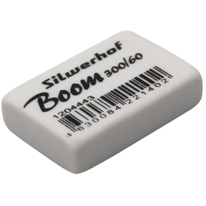 Ластик прямоугольный "Boom", термопластичный каучук, 31*21*8 мм, "Silwerhof"