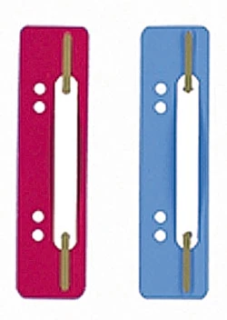 Упаковка 25 шт: вставка-скоросшиватель для папки, металл/пластик, "Durable"