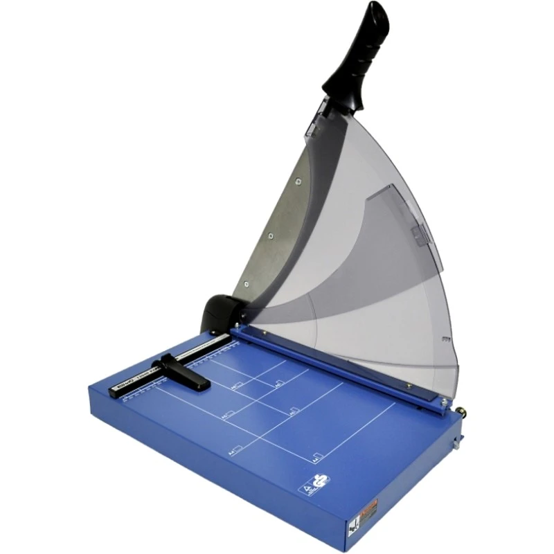 Ручной настольный сабельный резак для бумаги А4, до 360 мм, до 40 л.*70 г, ручной прижим, "KW-Trio"