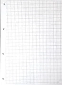 Блок сменный для тетрадей, 60 л. ф.А4 (195*285 мм), клетка, перфорация слева, белый