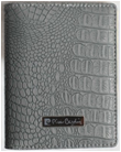 Визитница карманная, 110*305 мм, 18 карманов, двухсекционная, обложка из мягкой рециклированной кожи, "Pierre Cardin"