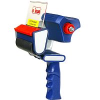 Диспенсер Т520РТ для упаковочной клейкой ленты, до 75 мм, намотка до 150 м, металл/пластик, "Unibob"