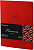 Тетрадь "Florence" 48 л. ф.163*203 мм, клетка, тонированный блок 100 %, сшивка, обложка кожзам, "Greenwich Line" (цвет: красный, арт.N5c48-18609)