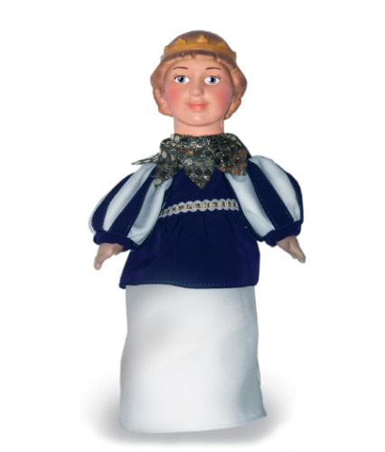 Принц: Кукла-перчатка для кукольного театра, 32 см, текстиль/ПВХ. - "Весна"