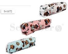 Пенал - косметичка, молния, полиэстер, 190*65*40 мм, "Tukzar"