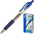Ручка гелевая автоматическая BL-G2-5, сменный стержень 110 мм, шарик 0,5 мм, линия 0,3 мм, резиновая манжета - "PILOT" (цвет: синий)