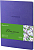 Тетрадь "Florence" 48 л. ф.163*203 мм, клетка, тонированный блок 100 %, сшивка, обложка кожзам, "Greenwich Line" (цвет: лиловый, арт.N5c48-18613)