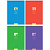 Блокнот 40 л. ф.А5 (143*200 мм), клетка, гребень сверху, цветная обложка, "ArtSpace" (дизайн: Моноколор. Office style, арт.Б5к40гр_16789)