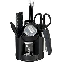 Органайзер 10 отделений, 10 предметов, вращающийся, полипропилен, 135*100*100 мм, "Silwerhof"