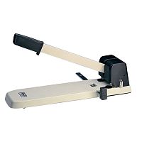 Дырокол супермощный, 2 отверстия 7 мм, до 190 л, между отверстиями 80 мм, металлический корпус, метал. линейка, "KW-trio"