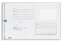 Пакет почтовый ф.229*324 мм (С4), 3-х сл. полиэтилен 70 мкм, адресная сетка, немаркированный, самоклеящаяся полоска сбоку, "Suominen"