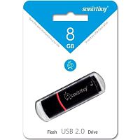 Флеш-драйв USB 2.0, пластиковый корпус, "SmartBuy", память