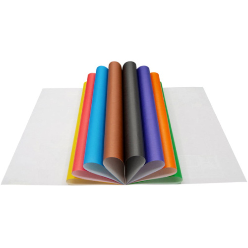 Цветная бумага 8 л. 8 цв. ф.А4 (208*297 мм), 50 г/м2, скрепка, "Silwerhof" фото 2