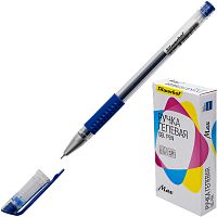 Ручка гелевая "Solo/Max", сменный стержень 129 мм, игловидный наконечник 0,5 мм, манжета, "Silwerhof"