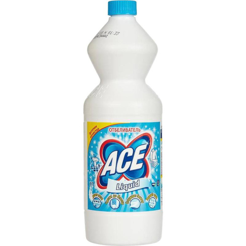 "АСЕ" отбеливатель с хлором 1 л, "Procter & Gamble Productions", уцененный, срок до 23.03.2021
