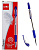 Ручка шариковая "Pronto", сменный стержень 139 мм, шарик 0,6 мм, линия 0,4 мм, манжета, "Cello" (цвет: синий, арт.305 227020)