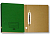 Папка скоросшиватель ф.А4 (240*315 мм), торец 30 мм, отверстие на корешке, планка приклеена, микрогофрокартон 1,8-2,3 мм, "БланкИздат" (цвет: зеленый, арт.Згск)