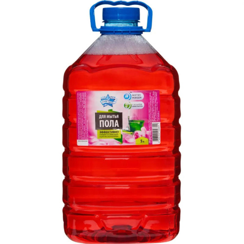 Средство для мытья пола "Семь звезд", ПЭТ канистра 5 л.