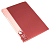 Папка ф.А4 (227*305 мм), 30 прозрачных файлов, вертикальная загрузка, торец 20 мм, регистратор, пластик 650 мкм, "Бюрократ" (цвет: красный, арт.BPV30RED)