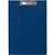 Планшет ф.А4 (223*315 мм), верхний металлический прижим до 150 л, ПВХ, "Attache" (цвет: синий, арт.831847)