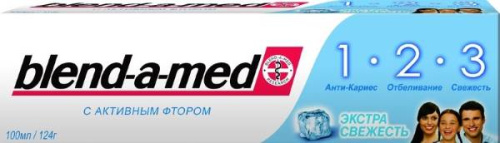 Зубная паста "Blend-a-med тройное эффект" 100 мл. срок до 10.2016