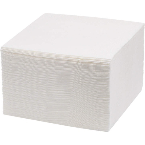 Салфетки бумажные "Soffione", 2-слойные белые, 240*240 мм, упак. 100 шт. фото 3 Салфетки бумажные "Soffione", 2-слойные белые, 240*240 мм, упак. 100 шт. фото 3