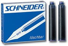 Чернила синие, ампула 39 мм, упак. 6 шт, "Schneider"