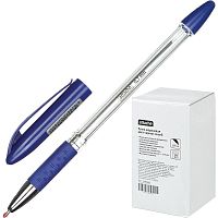 Ручка шариковая,синий сменный стержень 139 мм, масляная основа, шарик 0,7 мм, линия 0,7 мм, пластиковый корпус, манжета, "Attache"
