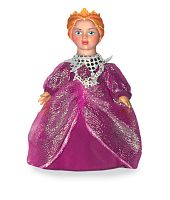 Принцесса: Кукла-перчатка для кукольного театра, 29 см, текстиль/ПВХ. - "Весна"