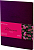 Тетрадь "Florence" 48 л. ф.163*203 мм, клетка, тонированный блок 100 %, сшивка, обложка кожзам, "Greenwich Line" (цвет: фиолетовый, арт.N5c48-18621)