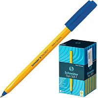Ручка шариковая "Tops 505 F", одноразовая, синий стежень, шарик 0,8 мм, линия 0,4 мм, "Schneider"