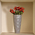Набор 3D наклеек, 32*32 см, упак. 3 шт, "Nisha" (дизайн: Цветы в горшке, пакете, вазе, арт.Nisha-113)