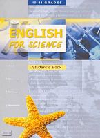 Гроза О.Л, Гусейнова В.Е, Рыжкова Т.Н, Скуратович Е.Е. English for Science. Элективный курс. 10-11 кл. Учебное пособие. - Обнинск: Титул, 2007. - 144 с. - мягк. обл.