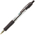 Шариковая автоматическая ручка "CEO ball", сменный стержень 117 мм, масляная основа, линия 0.7 мм, манжета, "Crown" (цвет: черный)