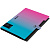 Папка-картотека ф.А4 (325*245*10 мм), 5 отделений, кнопка, пластик 0,6 мм, "Berlingo" (дизайн: розовый/голубой градиент, арт.XF4_05002)