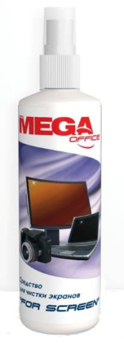 Спрей "For Screen" для очистки экранов из стекла и пластика, баллон 250 мл. "ProMega Office"